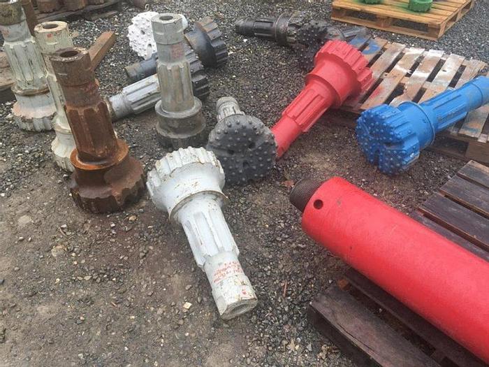 Used 0 Halco DHD 112 DTH Hammer & 9 Bits Package
