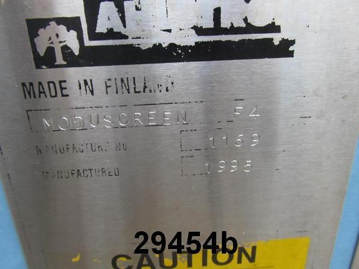 Used Ahlstrom Moduscreen F4 Pressure Screen #29454