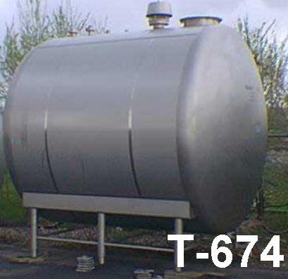 Usado 4000 GALLON SINGLE SHELL TANK.  DCI SERIAL 91PH42840B