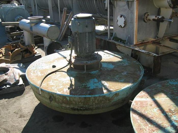 Used Aqua Aerobic  Floating Lagoon Aeration Units, 68" Dia Pontoon, 10 Hp, 1155 Rpm, 460 Volt #20856