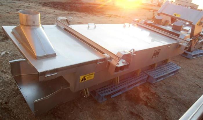 Unused Conveyor, Vibratory, 24" X 8', S/st, Meyer, (2) 0.47 HP, #L738710