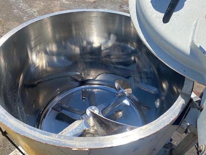 Used 300 GALLON CACCIA HIGH INTENSITY MIXER - MODEL CP1200L - S/S