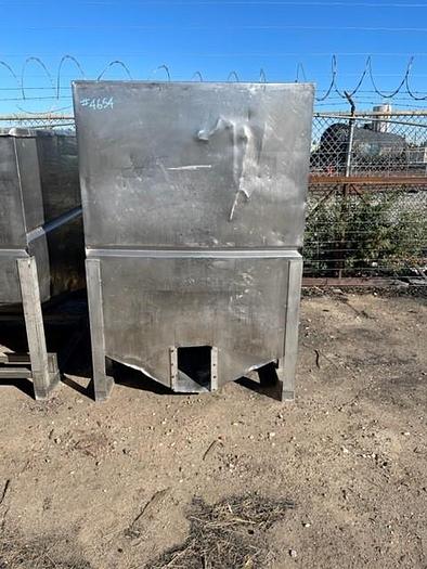 Used Stainless Steel Hopper Tank