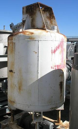 Used Tank, 250 Gallon, S/st, 36" X 44", Agit, 65 PSI, (3) #C734664
