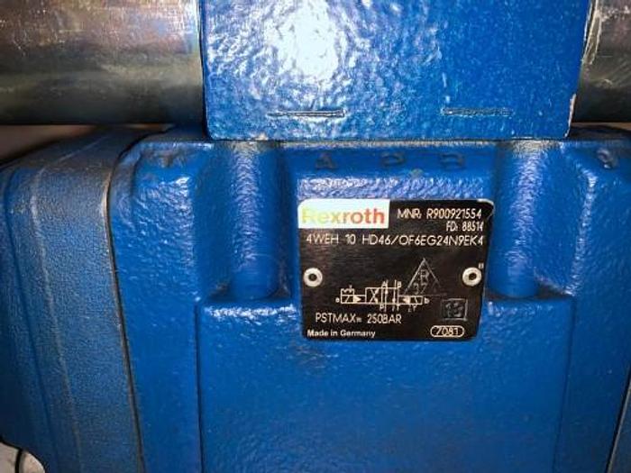 REXROTH 4WEH 10 HD46/OF6EG24N9EK4 SPOOL VALVE W/ R