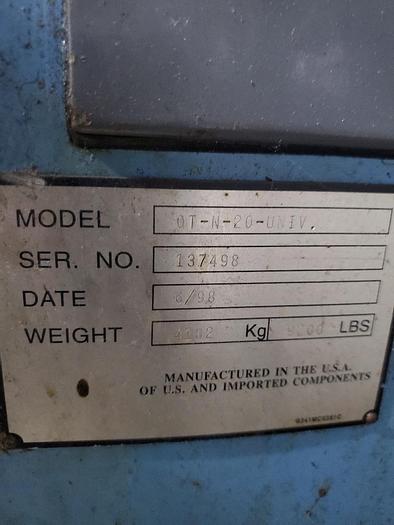 Used 1998 MAZAK QTN 20