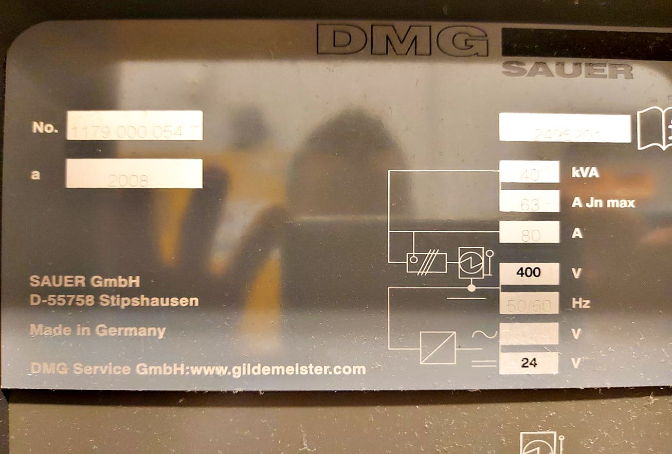 Used DMG Sauer Ultrasonic 20 Linear - 2008