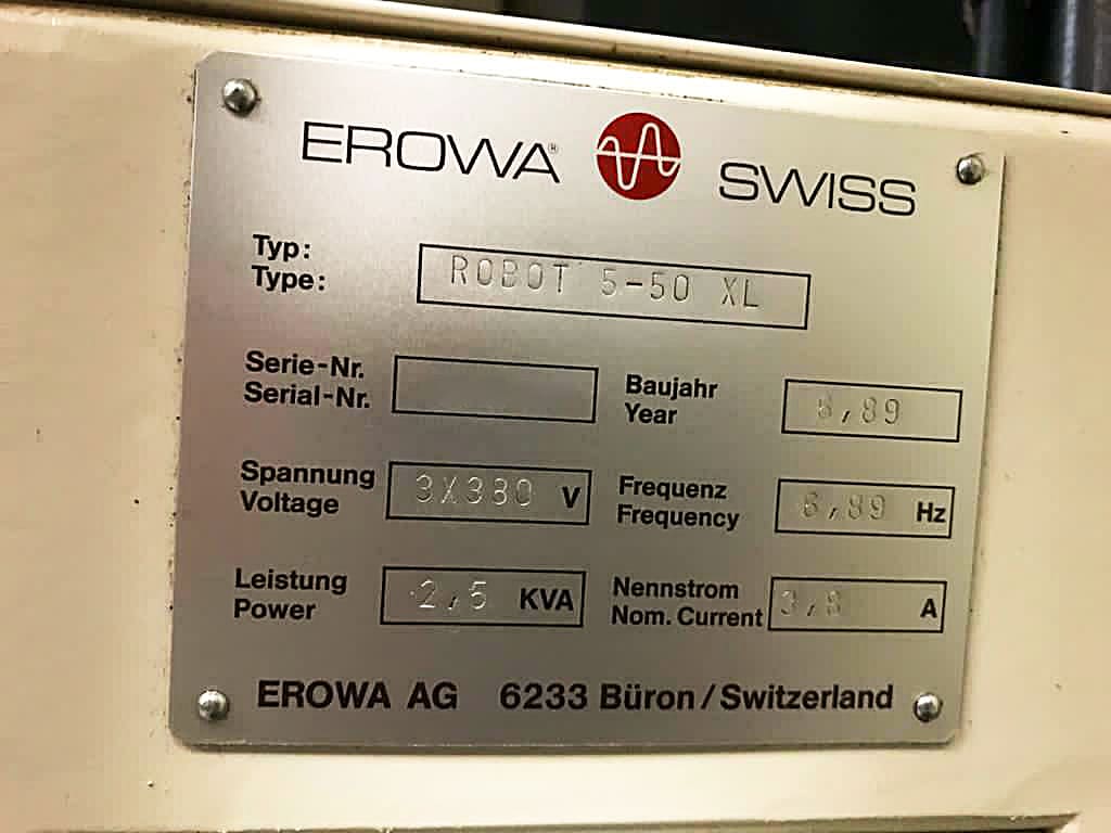 Used EROWA ROBOT 5-50 XL - 1989