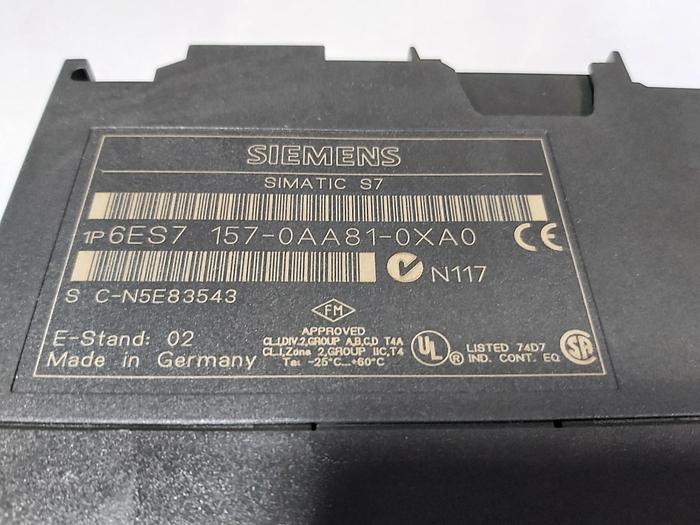 Siemens 6ES7 157-0AA81-0XA0,