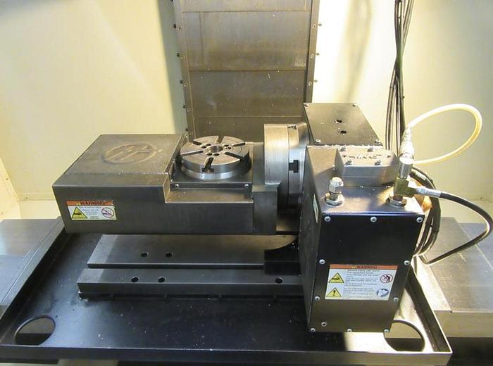 Used 2002 HAAS VF-1 CNC 5-Axis Vertical Machining Center w Haas TRT-160 2- Axis Programmable Rotary Table ***ONLY 391 Spindle Hours!***