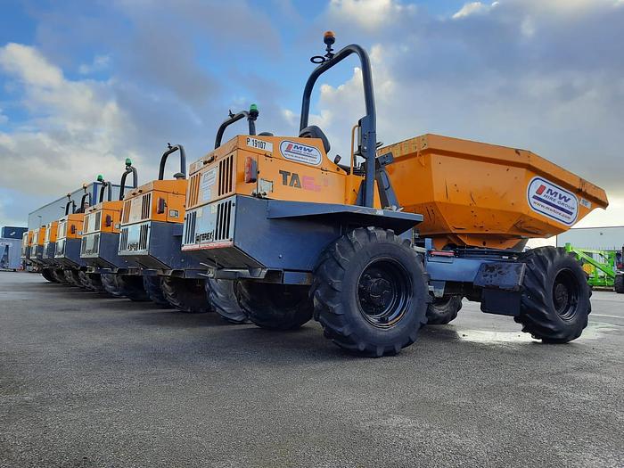 Used Selection of 6 tonne swivel Dumpers available