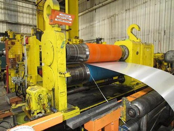 Used 60" Monarch-Stamco Aluminum & Stainless Steel Slitting Line with Strand Extensioner: S-301