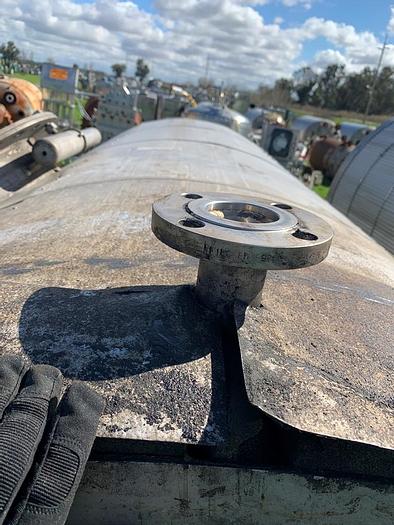 Used Tank, 2,100 Gallon, 316L Stainless Steel, UL 142 Rated, #S743620