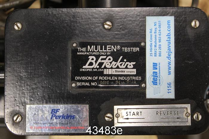 Used BF. Perkins Mullen Tester #43483