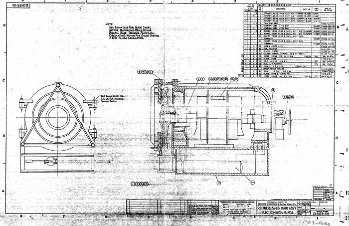 Used Sprout Waldron 36-1B Refiner, 800 Hp, 1760 Rpm, 2300 Volt, 60-Cycle Motor #19812