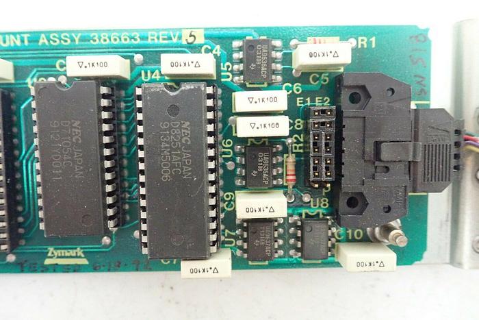 Used Zymark 38663 Remote Board Module EIA w/ Cable