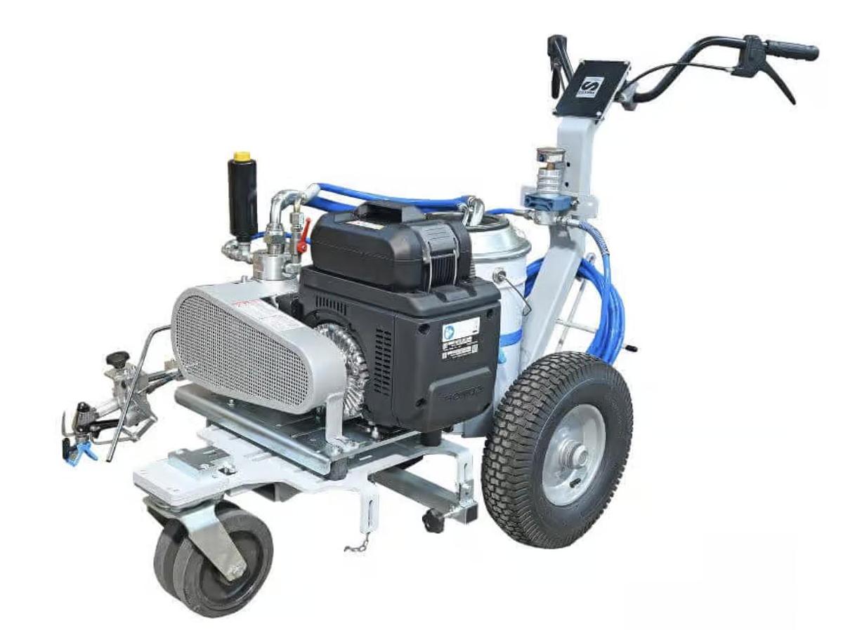 MACCHINE TRACCIALINEE AIRLESS CON MOTORE ELETTRICO 