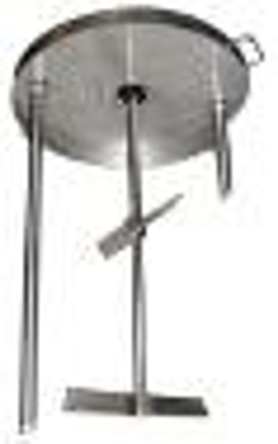 AGITATORE PNEUMATICO 4AM PER FUSTI DA 200 LITRI COPERCHIO IN ACCIAIO INOX AISI 304