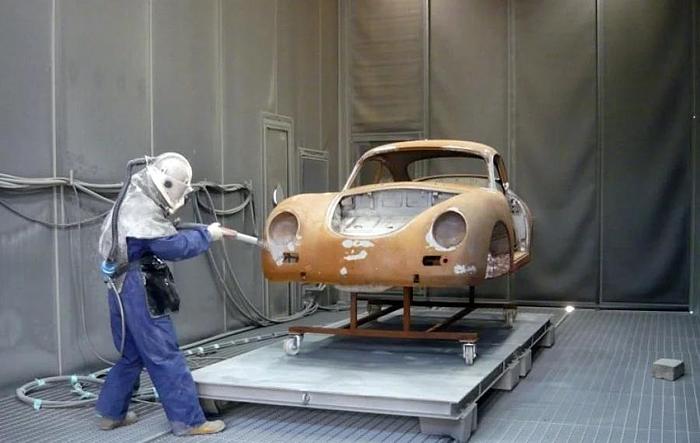 TUTA COMPLETA PROTETTIVA PER SABBIATURA