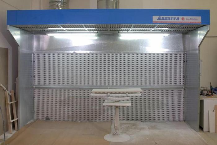 CABINE DI VERNICIATURA A SECCO