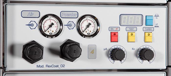 SISTEMA DI VERNICIATURA AUTOMATICO FLESSIBILE MODULARE TECNOCOATING FLEXCOAT01-A