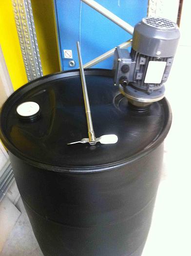 PALA MESCOLATRICE A 2 PALE INCLINATE INOX PIEGHEVOLE