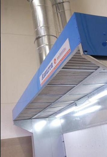 CABINE DI VERNICIATURA A SECCO