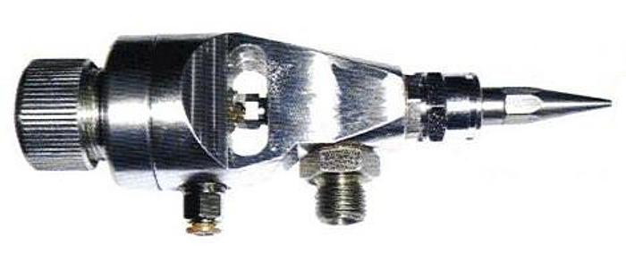 Pompa pneumatica con paranco estrusione MONOCOLONNA per fusti lt.30