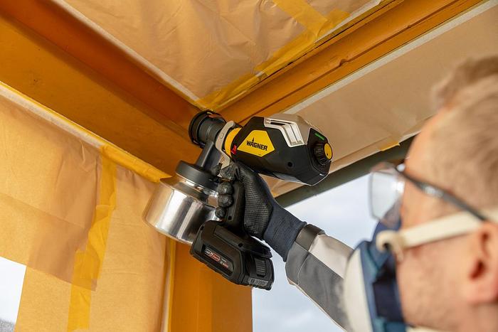 PISTOLA CON TURBINA A BATTERIA 18 V WAGNER 4000 FINISH CONTROL