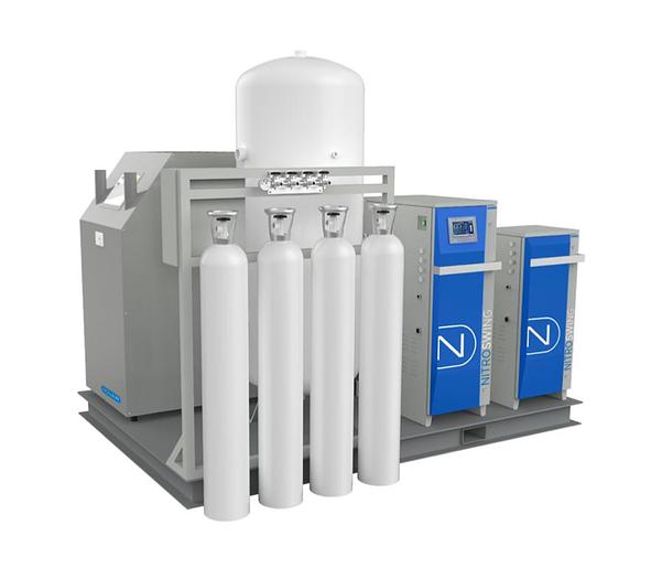 NOVAIR SOLUZIONE DI TAGLIO LASER AD AZOTO AD ALTA PRESSIONE LASERPACK NLP-7 HP