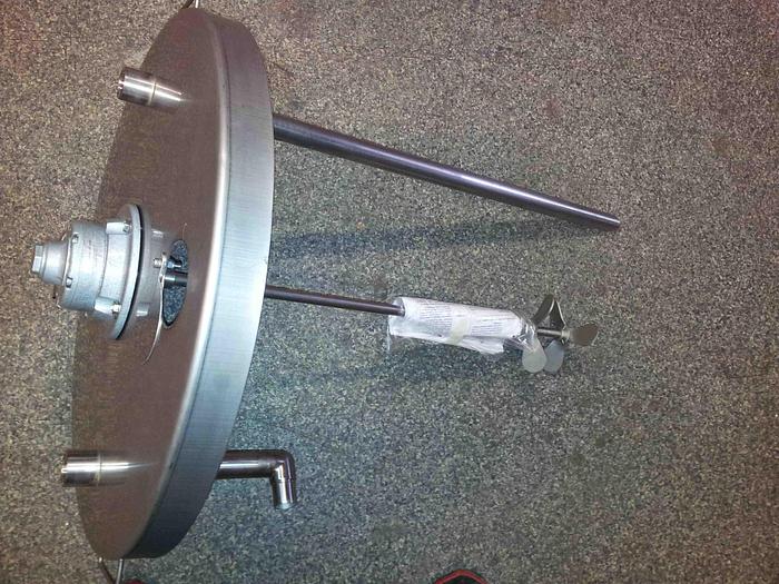 AGITATORE PER FUSTI LT.200 CON MOTORE PNEUMATICO ATEX