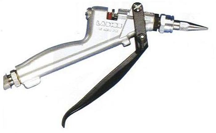 Pompa pneumatica con paranco estrusione MONOCOLONNA per fusti lt.30