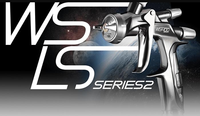 AEROGRAFO A GRAVITA' IWATA WS-400 SERIE 2 CLEAR