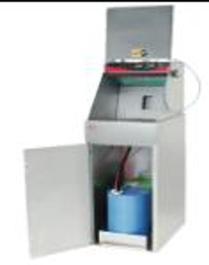 VASCA LAVAPEZZI/LAVAPISTOLE MANUALE CON SOLVENTI