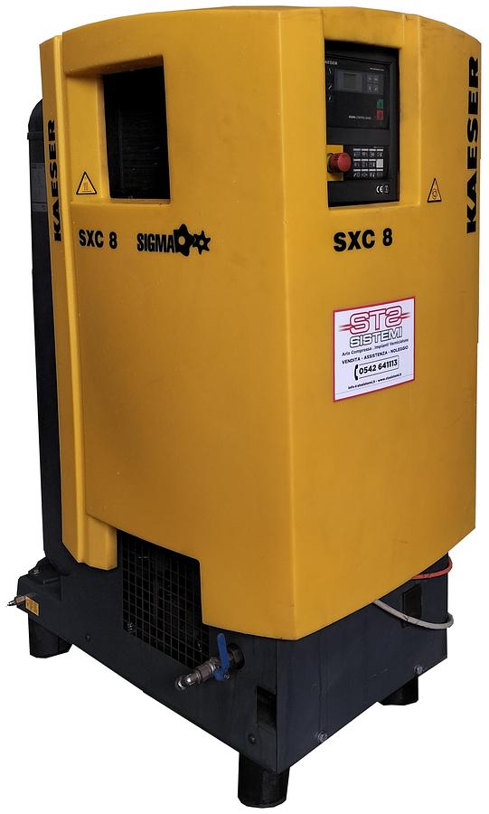 Usato COMPRESSORE A VITE KAESER SXC8 USATO D'OCCASIONE