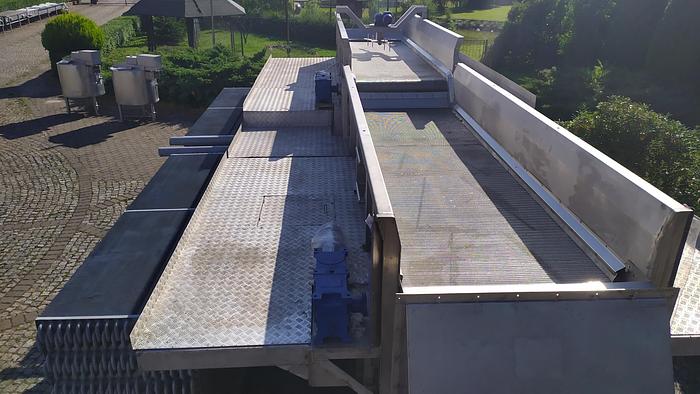 Used Fluidyzacyjny 2-taśmowy tunel zamrażalniczy - wykonanie nierdzewne