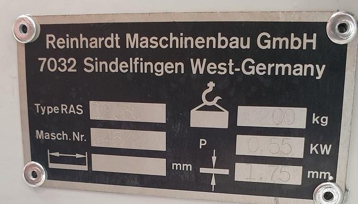 Gebraucht Sickenmaschine RAS 12.30