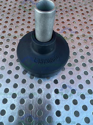 Used Labconco  75442 Freeze Flask Silicone Rubber Top 3" OD