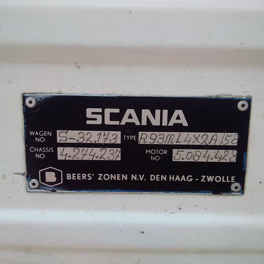 Usado 1988 SCANIA R 93M 280 refrigerated