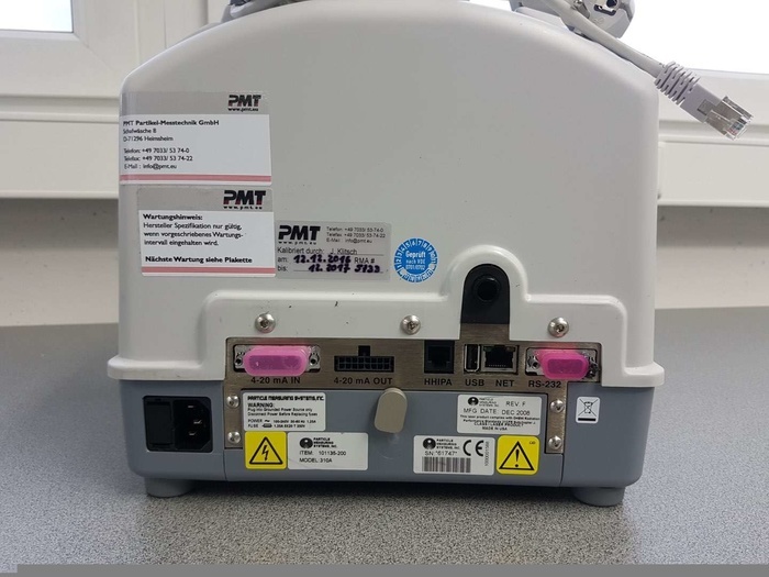 Used PMT Lasair II Portable Particle Counter