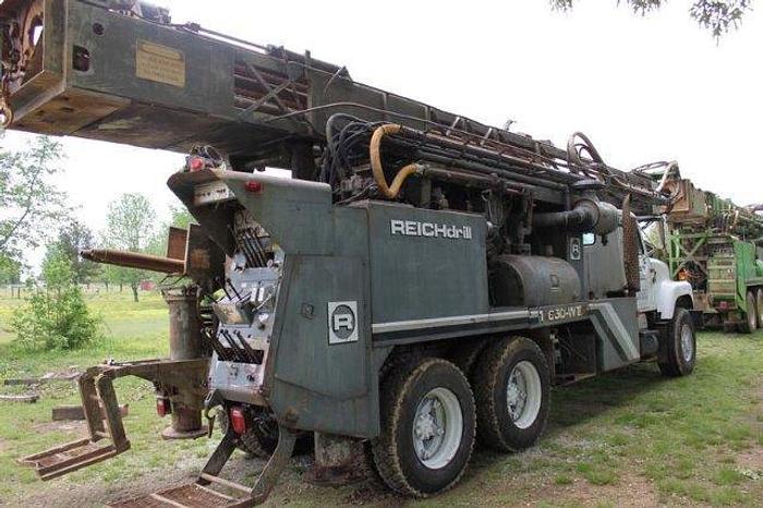 Used 1986 Reichdrill T650W II Drill Rig
