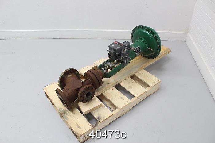 Used Fulton Systems Thermocompressor, 4x4x2", with Fisher 667 Actuator #40473