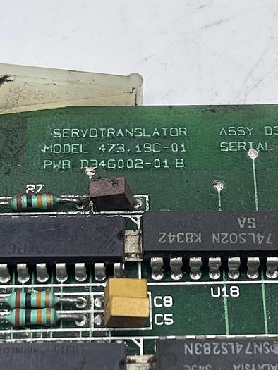 Used ServoTranslator 473.19C-01