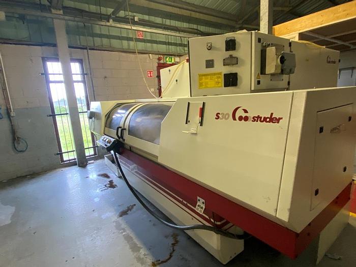 Used 2001 Studer S30 LeanPro CNC OD Cylindrical Grinder