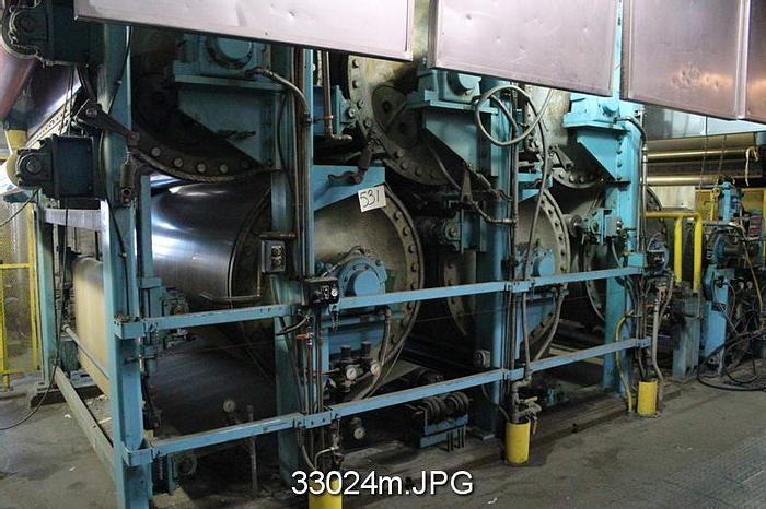 Used Beloit Fourdrinier 95" Wire Width Paper Machine #33024