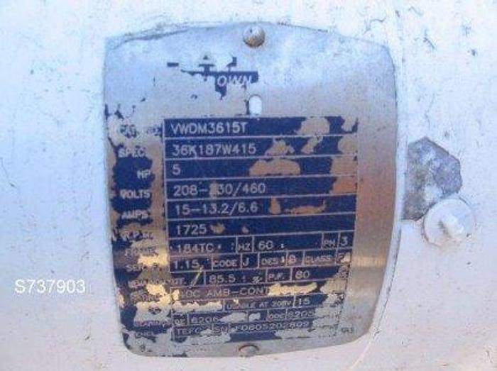 Used Pump, Positive, APV/Crepaco, Stainless Steel, 5 HP, 3.5" #S737903