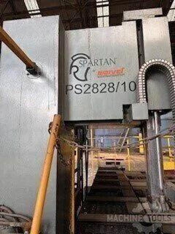 Used 2012 MARVEL SPARTAN Model PS 2828/10 Plate Saw