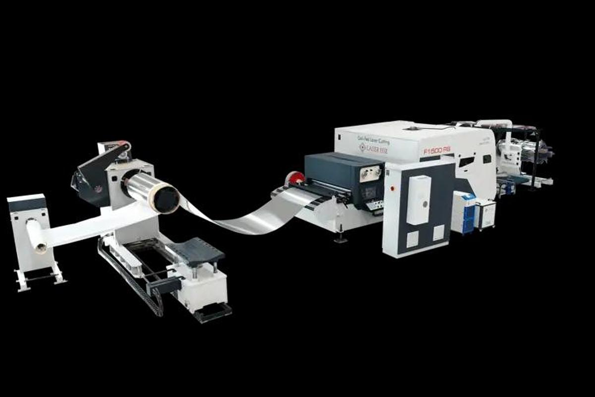 Coil-Fed Laser Cutting System Turcut Model F1500RS
