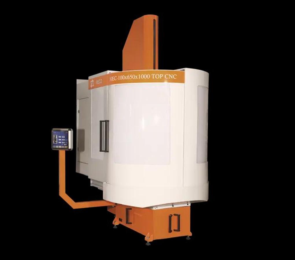 MECO MEC 100 PREMIUM  CNC keyseater, 25.59" part height with 40" dia capacity