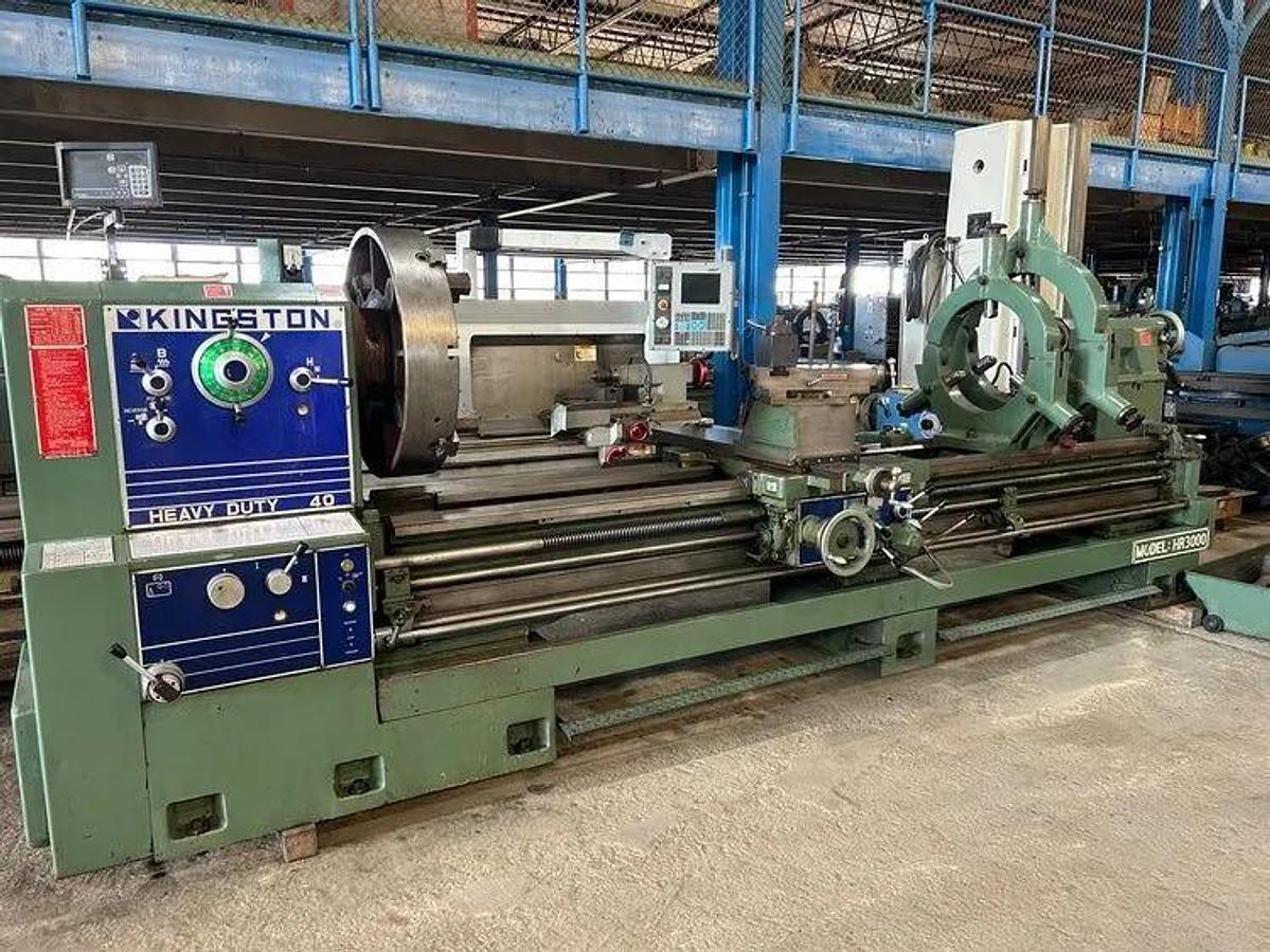 40"x120"cc KINGSTON Engine Lathe, New 2012, Model HR 3000